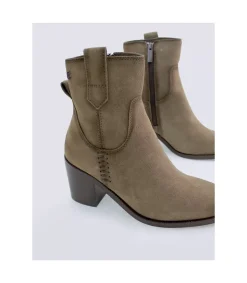 Botin Tacón Carmela 160344 Taupe