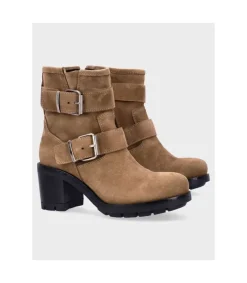 Botin Tacón Ette 3822 Taupe