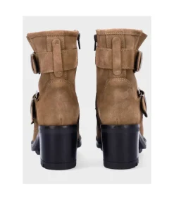 Botin Tacón Ette 3822 Taupe