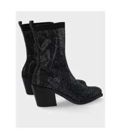 Botin Tacón Exe 2322 Glitter Black