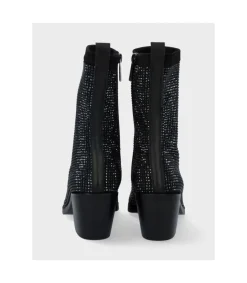 Botin Tacón Exe 2322 Glitter Black