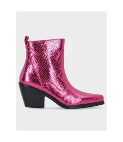 Botin Tacón Exe 2320 Snake Fuxia
