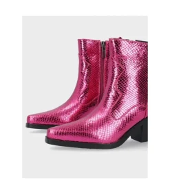 Botin Tacón Exe 2320 Snake Fuxia