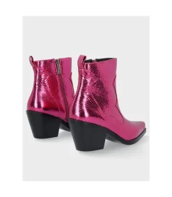 Botin Tacón Exe 2320 Snake Fuxia