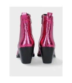 Botin Tacón Exe 2320 Snake Fuxia