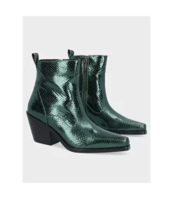 Botin Tacón Exe 2320 Snake Green