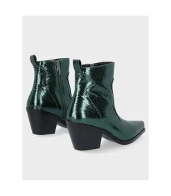 Botin Tacón Exe 2320 Snake Green