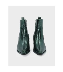 Botin Tacón Exe 2320 Snake Green