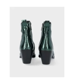 Botin Tacón Exe 2320 Snake Green