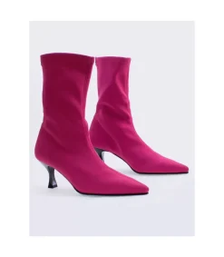 Botin Tacón Lola 2207 Fuxia