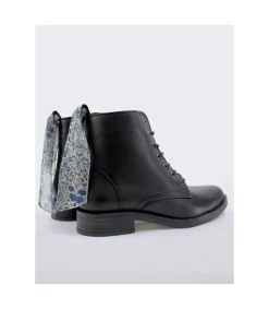 Botin Tacón Lucky Steps Madonna Negro