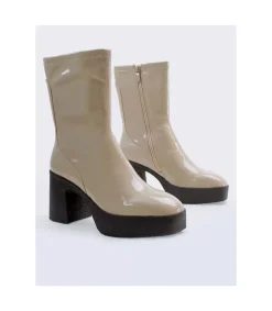 Botin Tacón Noa Harmon 9086 Beige