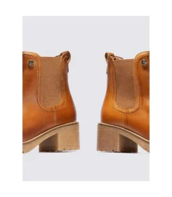 Botin Tacón Pitillos 2724 Cuero