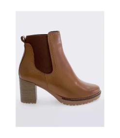 Botin Tacón Pitillos 1780 Cuero