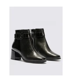 Botin Tacón Pitillos 5404 Negro
