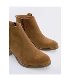 Botin Tacón Skp T92C Camel