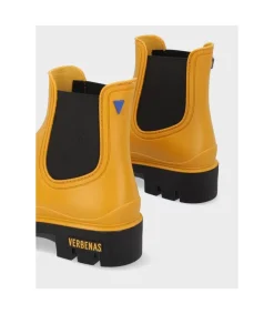 Botin Verbenas Mate Mae Gris Negro