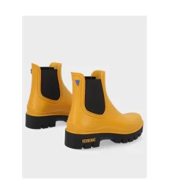 Botin Verbenas Mate Mae Gris Negro