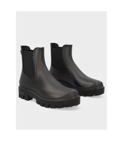 Botin Verbenas Mate Mae Negro Negro
