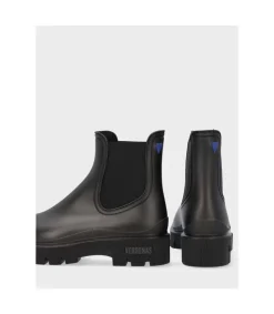Botin Verbenas Mate Mae Negro Negro