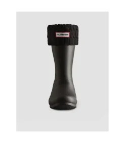 Calcetin Hunter Cable Short Black