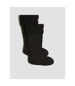 Calcetin Hunter Cable Tall Black