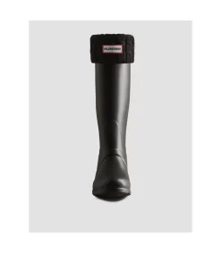 Calcetin Hunter Cable Tall Black