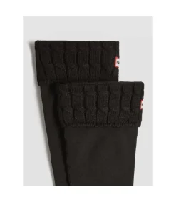 Calcetin Hunter Cable Tall Black