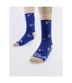 Calcetin Lola Sock´S Chulapos Azul
