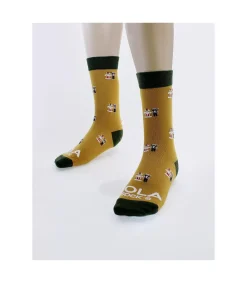 Calcetin Lola Sock´S Chulapos Mostaza
