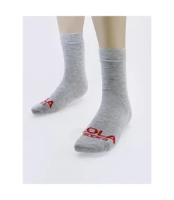 Calcetin Lola Sock´S Clasic Liso Gris