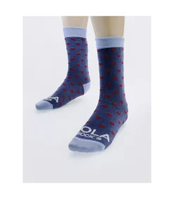 Calcetin Lola Sock´S Corazones Azul