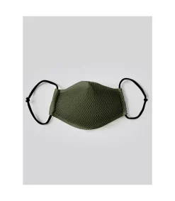 Mascarilla Pitillos Kaki Rejilla