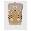 *Mochila Doughnut Beige Piel Sintetica