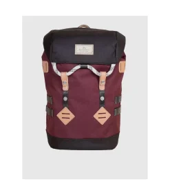 *Mochila Doughnut Burdeos Piel Sintetica