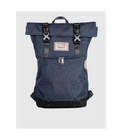 *Mochila Doughnut Marino Piel Sintetica