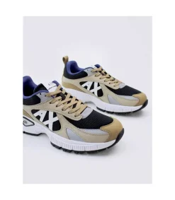 Zapatilla Armani Speed Black Tan