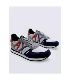 Zapatilla Armani Xux017 Navy-Grey-Lt Grey