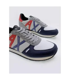 Zapatilla Armani Xux017 Navy-Grey-Lt Grey