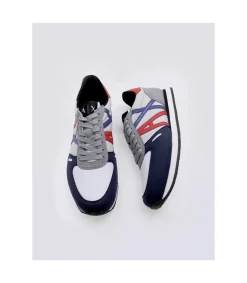 Zapatilla Armani Xux017 Navy-Grey-Lt Grey