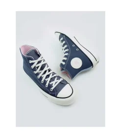 Zapatilla Converse Lift Platform A03821C Navy-Egret-Sunrise