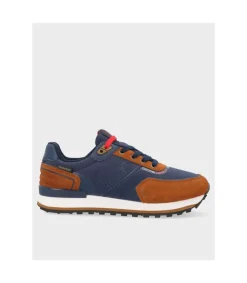 Zapatilla Coronel Tapiocca T500 Marino Marron