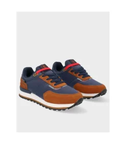 Zapatilla Coronel Tapiocca T500 Marino Marron