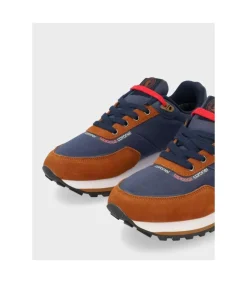 Zapatilla Coronel Tapiocca T500 Marino Marron