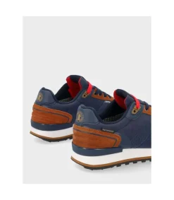 Zapatilla Coronel Tapiocca T500 Marino Marron