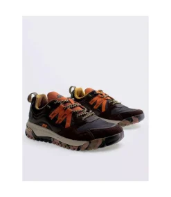 Zapatilla Jeep Canyon Low Dark Brown-Black