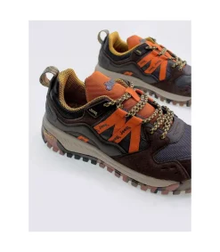 Zapatilla Jeep Canyon Low Dark Brown-Black