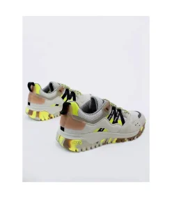 Zapatilla Jeep Sahara Canyon Jm31001A Off White Acid Yellow