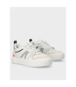 Zapatilla Lacoste L002 White Light Grey