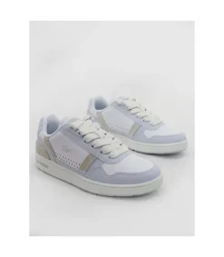 Zapatilla Lacoste T-Clip White Light Trqs